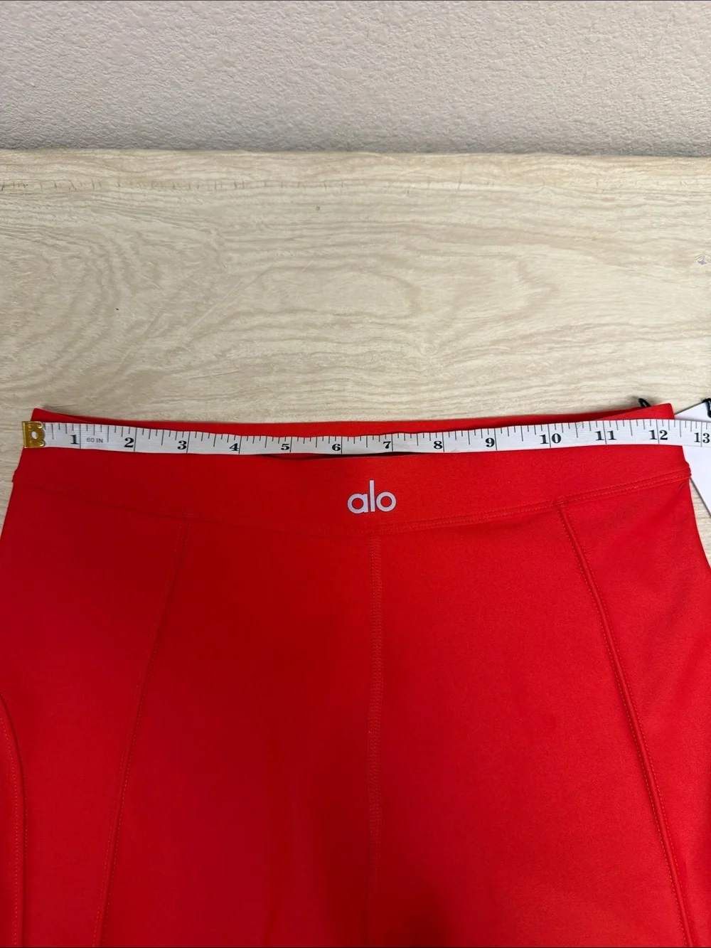 ALO AIRLIFT HIGH WAIST IGNITE 7/8 LEGGING BRIGHT RED - S